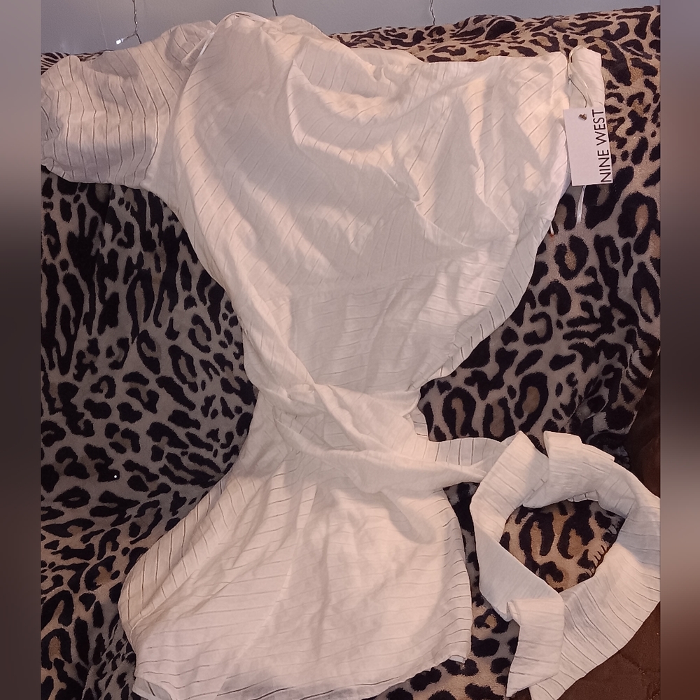 Nine west white dress